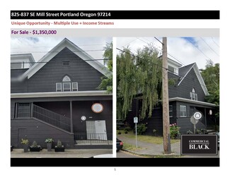 More details for 825-837 SE Mill St, Portland, OR - Speciality for Sale