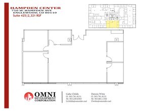 750 W Hampden Ave, Englewood, CO for rent Site Plan- Image 1 of 1