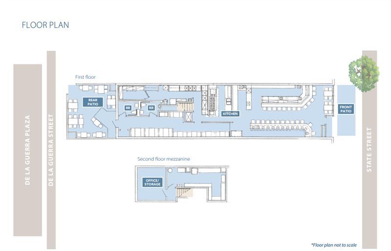 736-738 State St, Santa Barbara, CA for rent - Floor Plan - Image 2 of 8