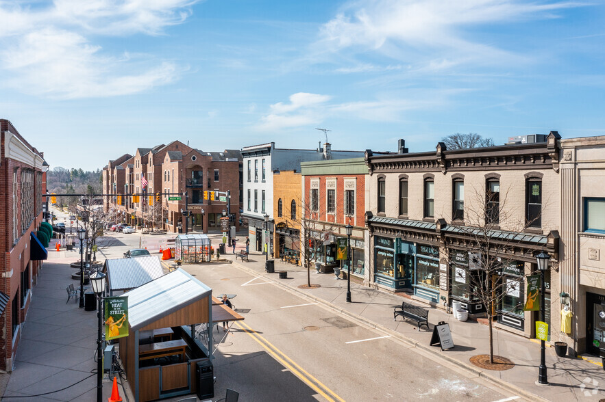 109-115 N Center St, Northville, MI for rent - Aerial - Image 3 of 8