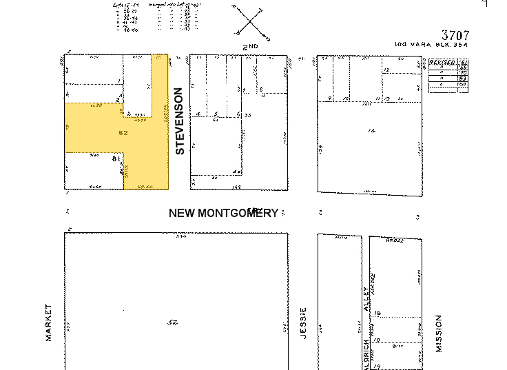 33 New Montgomery St, San Francisco, CA for rent - Plat Map - Image 2 of 2