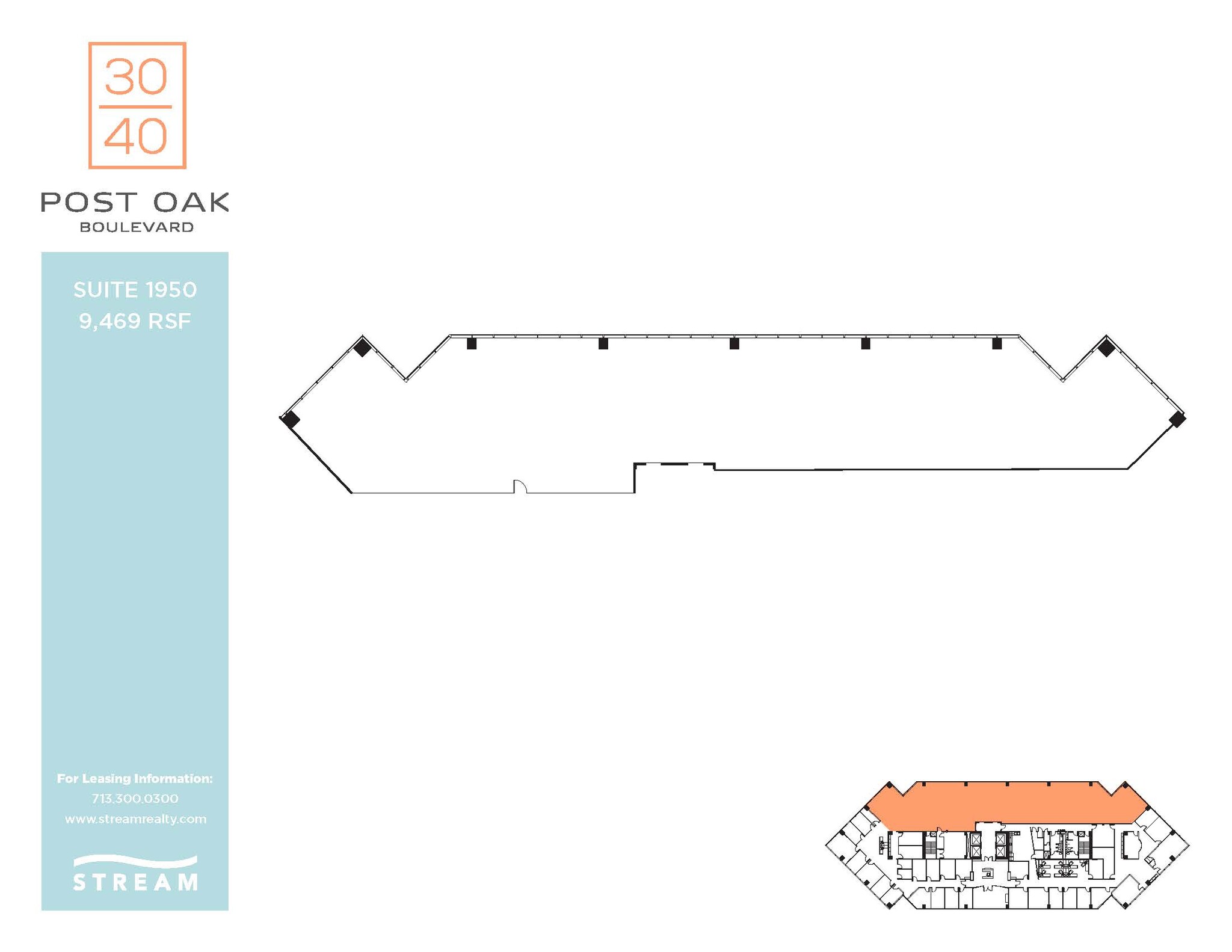 3040 Post Oak Blvd, Houston, TX for sale Floor Plan- Image 1 of 1