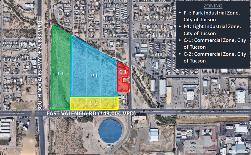 NW Park Ave & Valencia Rd, Tucson, AZ for rent - Building Photo - Image 2 of 3