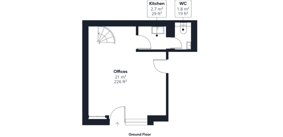 38 Junction Rd, South Croydon to rent - Floor Plan - Image 2 of 3