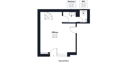 38 Junction Rd, South Croydon to rent Floor Plan- Image 1 of 7