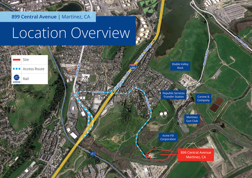 899 Central Ave, Martinez, CA for sale - Site Plan - Image 3 of 4