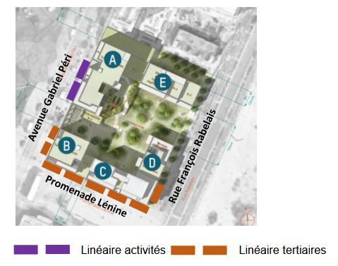Office in Vaulx-en-Velin for sale - Site Plan - Image 3 of 5