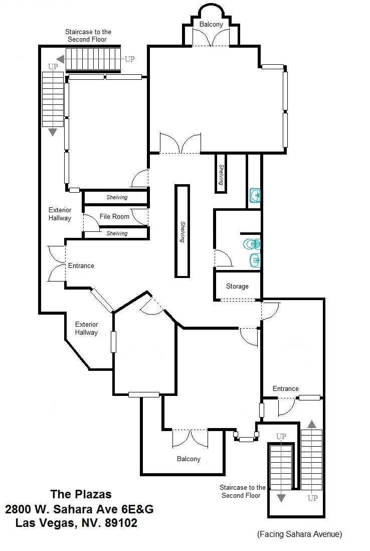 2800 W Sahara Ave, Las Vegas, NV to rent Floor Plan- Image 1 of 1