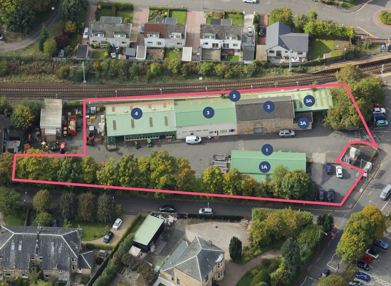 Busby Station portfolio of 5 properties for sale on LoopNet.co.uk - Aerial - Image 2 of 6