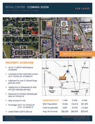 More details for 750 S Victory Dr, Houston, TX - Retail for Rent