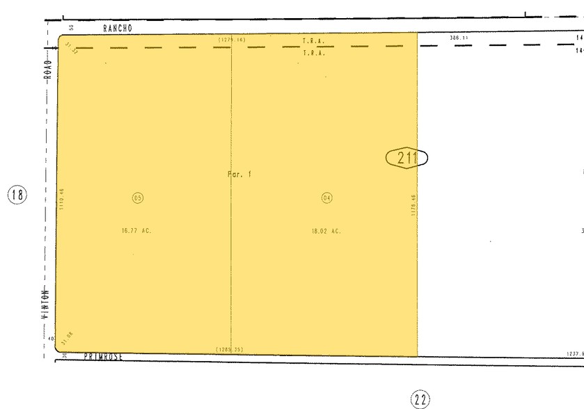 8687 Rancho Rd, Adelanto, CA for sale - Plat Map - Image 2 of 17