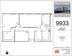 9933 Lawler Ave, Skokie, IL for rent Floor Plan- Image 1 of 5