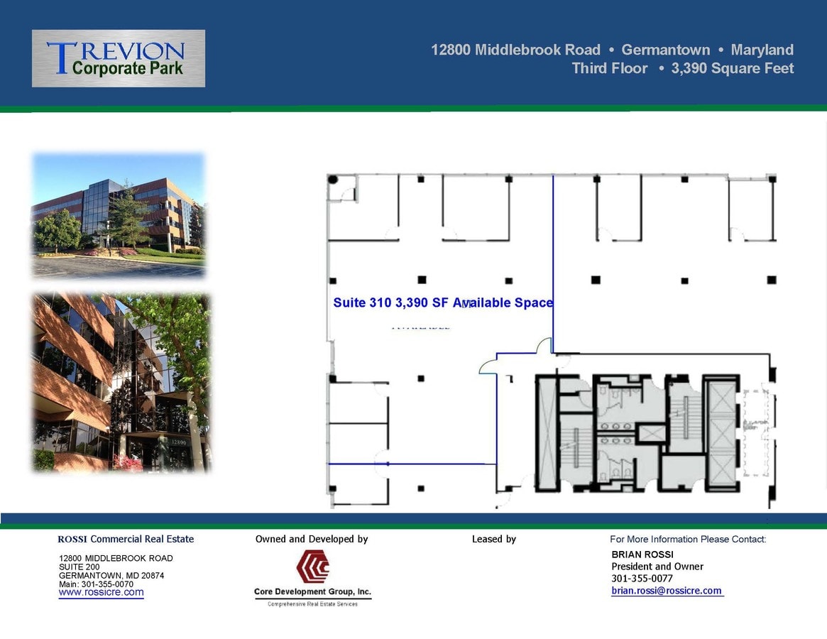 12800 Middlebrook Rd, Germantown, MD 20874 - Unit 310 - - Floor Plan - Image 1 of 1