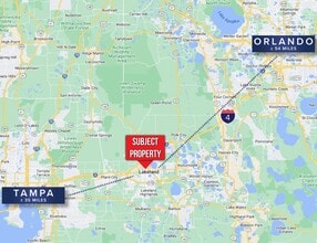 930 E Oak St, Lakeland, FL - AERIAL  map view - Image1