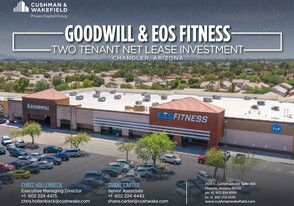 Goodwill and EOS Fitness Two Tenant Net Lease - Commercial Property