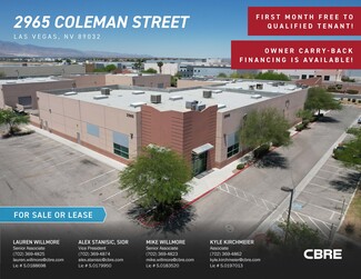 More details for 2965 Coleman St, North Las Vegas, NV - Industrial for Rent