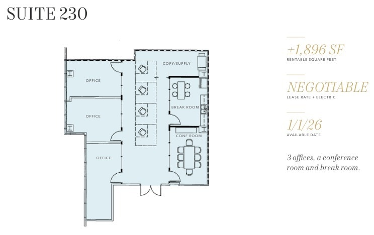 2445 5th Ave, San Diego, CA to rent Floor Plan- Image 1 of 1