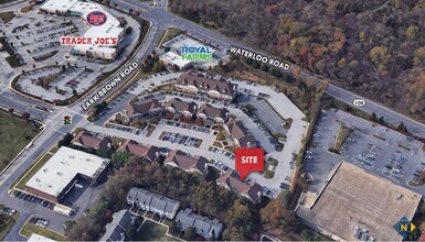 8176 Lark Brown Rd, Elkridge, MD - AERIAL  map view