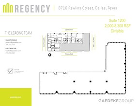 3710 Rawlins St, Dallas, TX for rent Floor Plan- Image 2 of 12