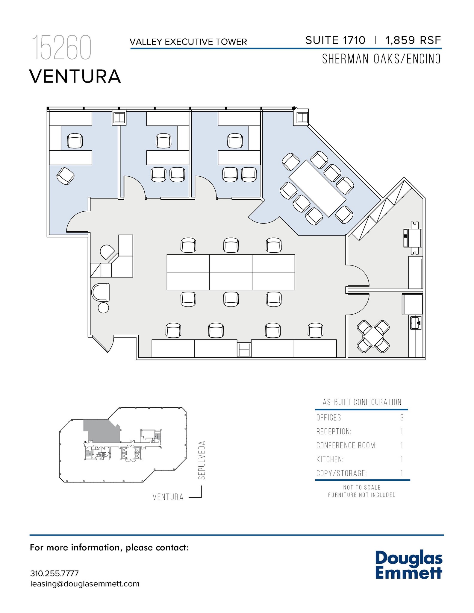 15260 Ventura Blvd, Sherman Oaks, CA for rent Floor Plan- Image 1 of 1