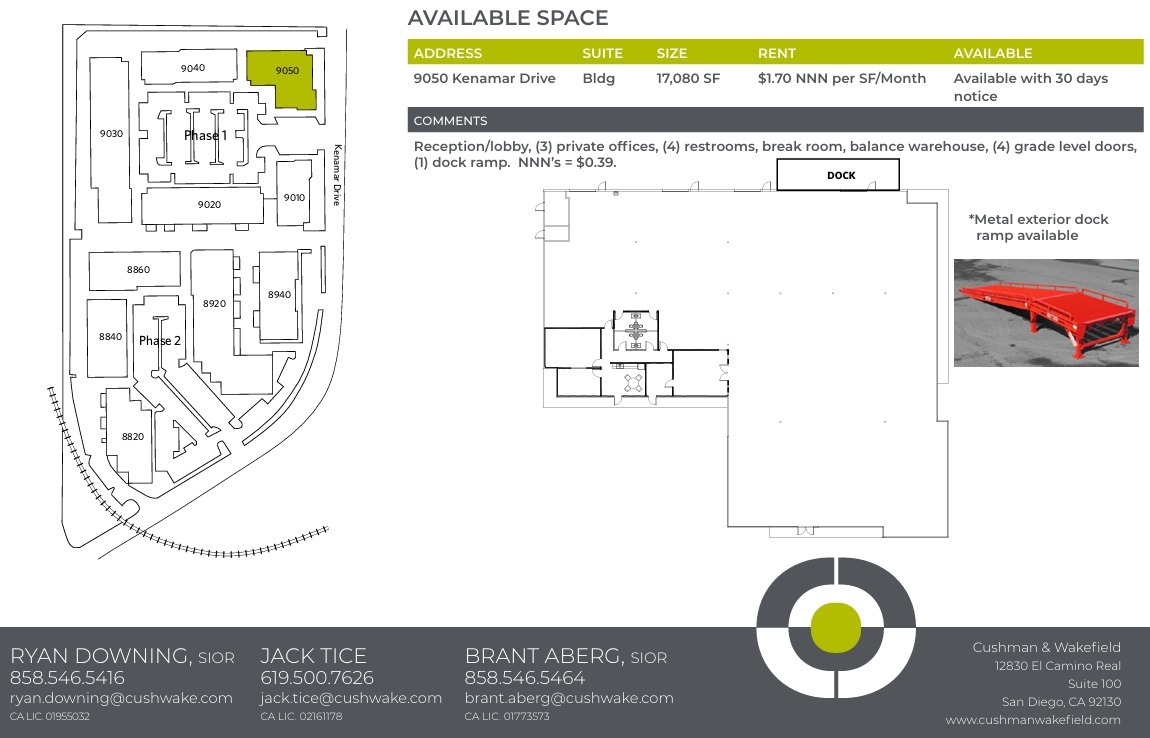 9040 Kenamar Dr, San Diego, CA for rent Floor Plan- Image 1 of 1