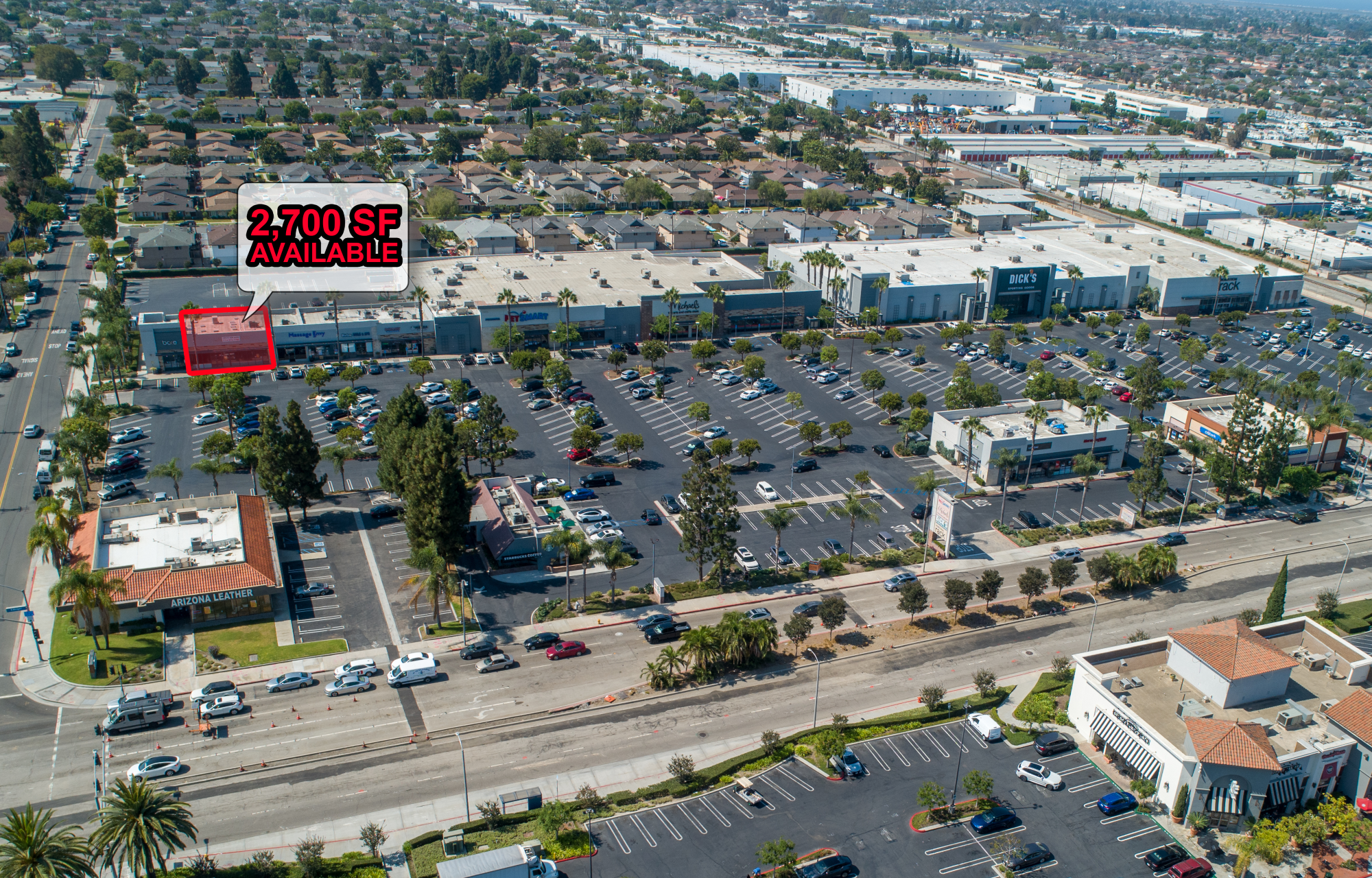 7490-7664 Edinger Ave, Huntington Beach, CA for sale Aerial- Image 1 of 1