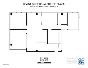 15707 Rockfield Blvd, Irvine, CA for rent Floor Plan- Image 1 of 1