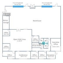 12150 Tech Center Dr, Poway, CA for rent Floor Plan- Image 1 of 1