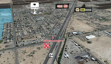 612 W Frontier St, Eloy, AZ - AERIAL map view