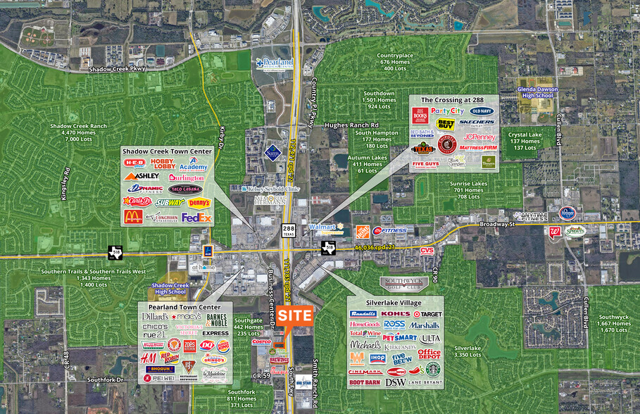 Business Center Dr, Pearland 77584 - Pearland Pad Site - Hwy 288 ...