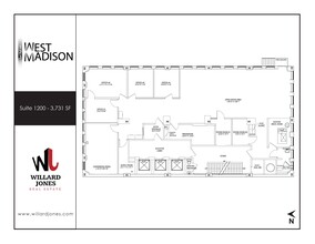 123 W Madison St, Chicago, IL for rent Floor Plan- Image 1 of 1