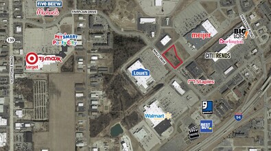 1295 Mall Dr, Benton Harbor, MI for rent Aerial- Image 1 of 2