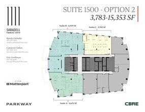 1111 Brickell Ave, Miami, FL to rent Site Plan- Image 2 of 9