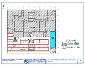 12 Channel St, Boston, MA to rent Site Plan- Image 1 of 1