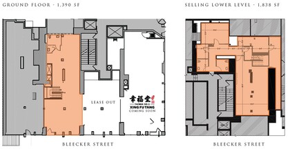 154 Bleecker St, New York, NY to rent Floor Plan- Image 2 of 2