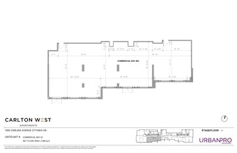 1655 Carling Ave, Ottawa, ON for rent Site Plan- Image 1 of 2