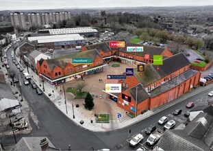 Moor St, Brierley Hill, WMD - Aerial map view