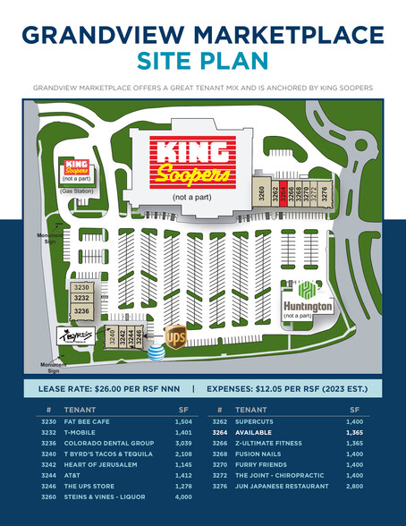 3260 Centennial Blvd, Colorado Springs, CO for rent - Site Plan - Image 2 of 3