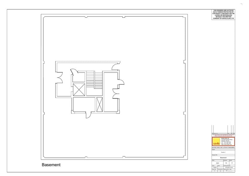 Berkeley St, Glasgow to rent - Floor Plan - Image 2 of 12