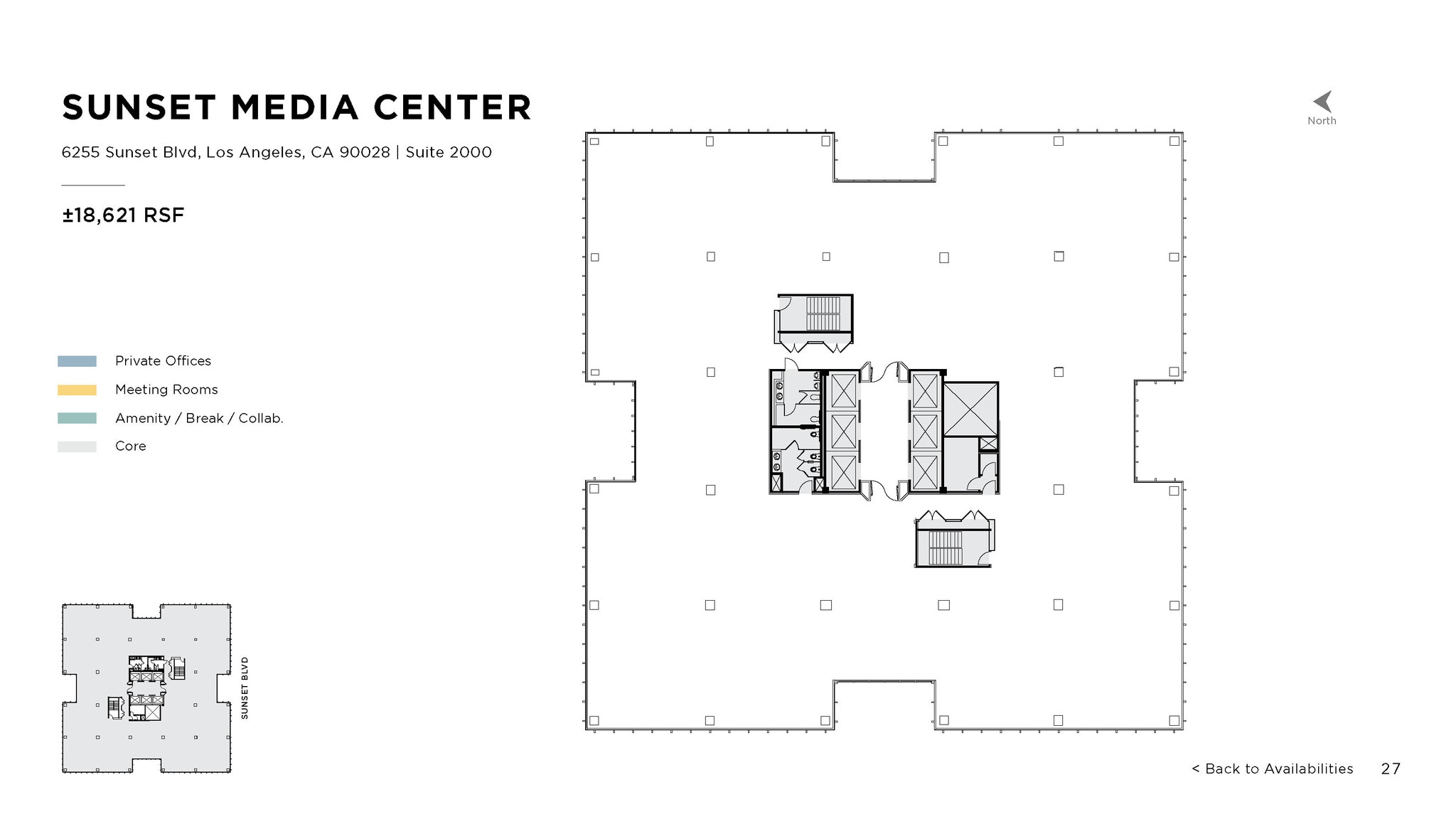 6255 W Sunset Blvd, Los Angeles, CA to rent Floor Plan- Image 1 of 1