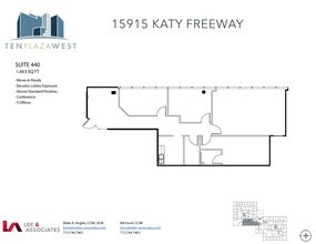 15915 Katy Fwy, Houston, TX to rent Floor Plan- Image 1 of 1