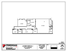 27177 Lahser Rd, Southfield, MI for rent Floor Plan- Image 1 of 2