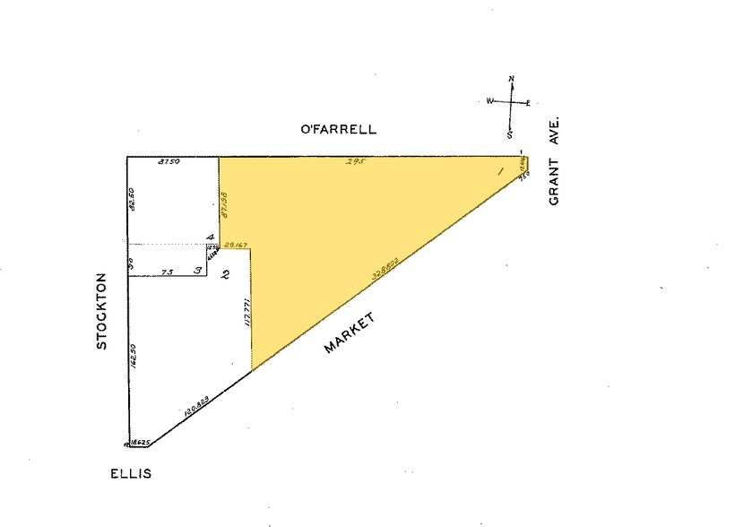 760 Market St, San Francisco, CA for rent - Plat Map - Image 2 of 5