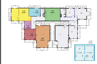 6601-6613 W Sunset Blvd, Los Angeles, CA for rent Site Plan- Image 1 of 1