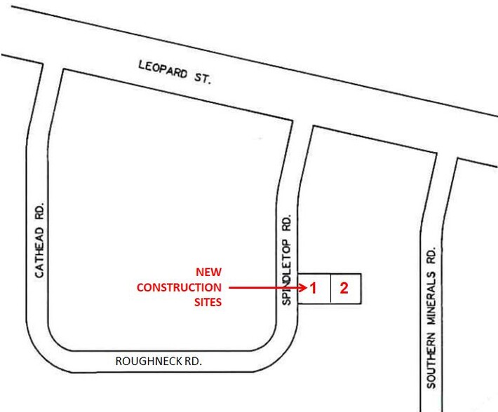 1314 Spindletop Rd, Corpus Christi, TX for rent - Site Plan - Image 2 of 8