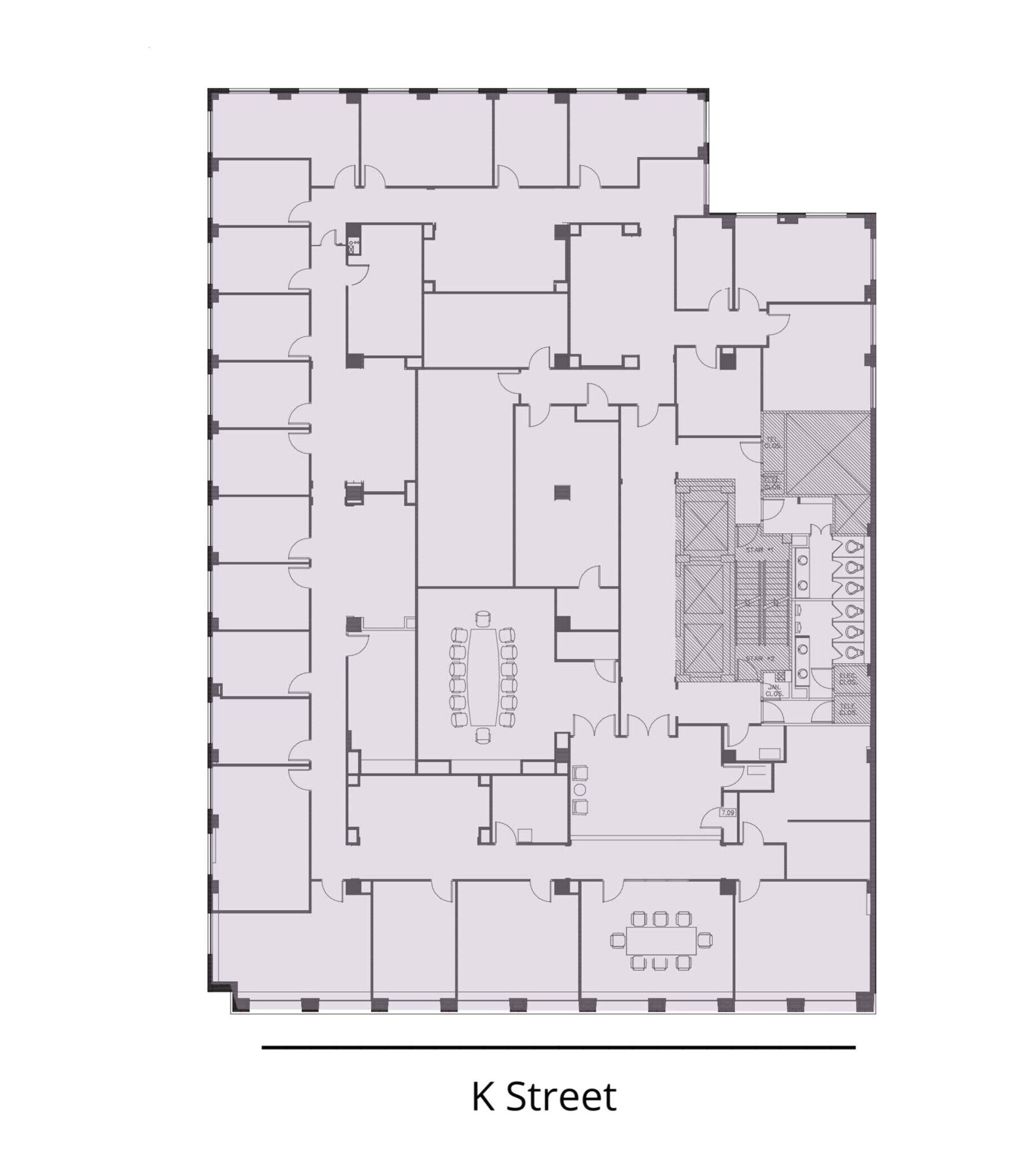 1750 K St NW, Washington, DC to rent Floor Plan- Image 1 of 1