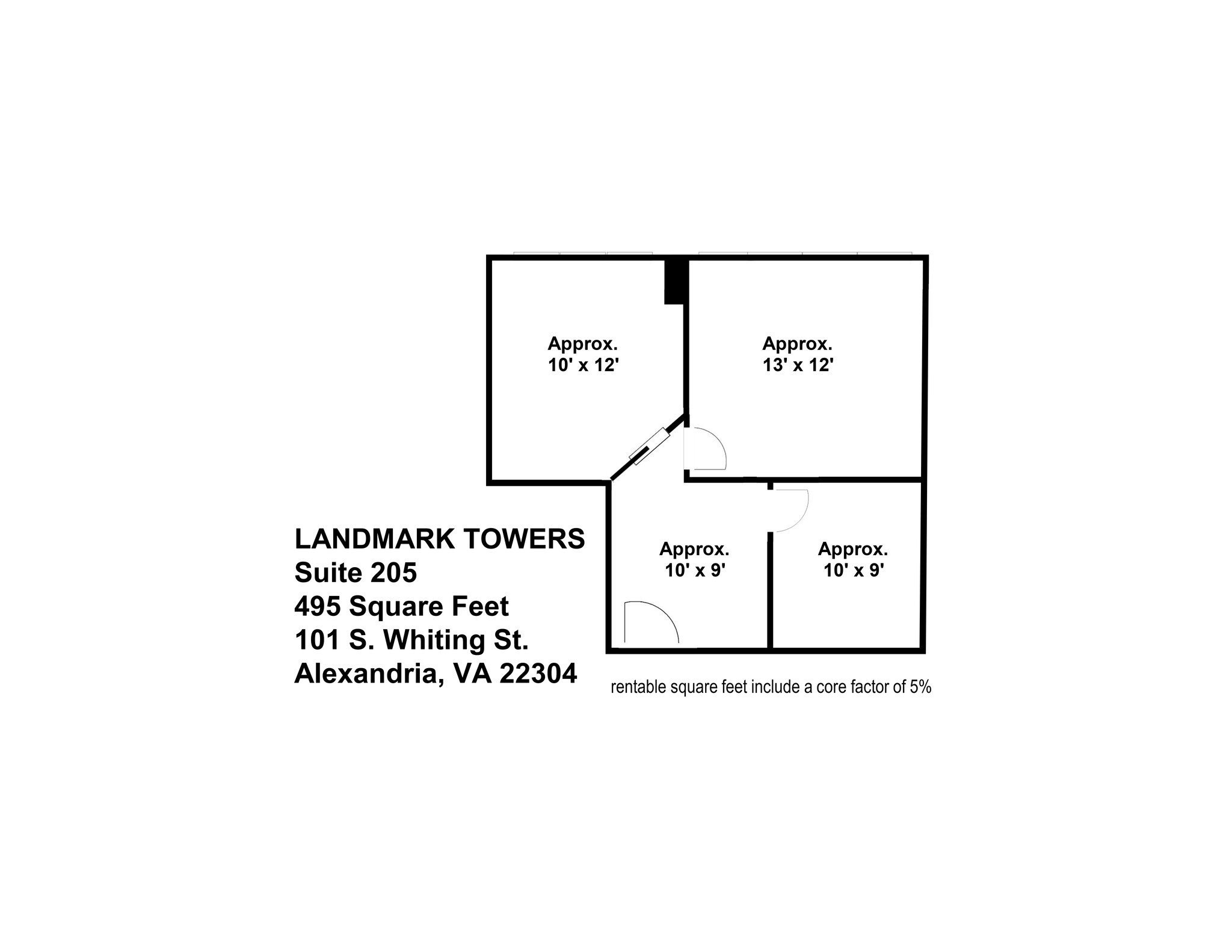 101 S Whiting St, Alexandria, VA for rent Site Plan- Image 1 of 6