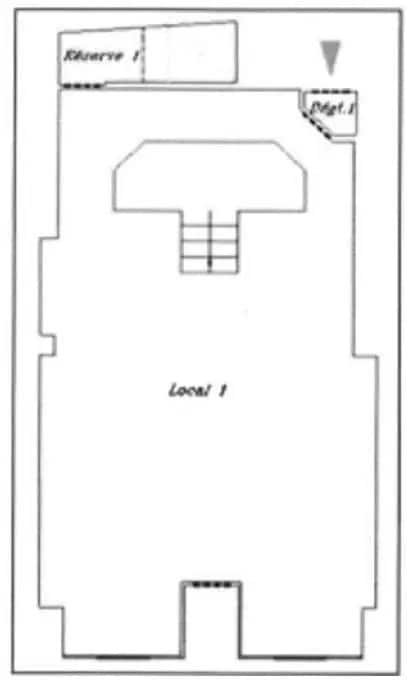 Retail in Paris to rent Floor Plan- Image 1 of 1
