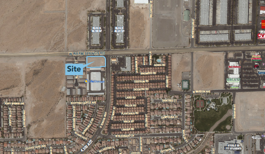 SWC Of Warm Springs & Tenaya, Las Vegas, NV for sale - Building Photo - Image 1 of 5