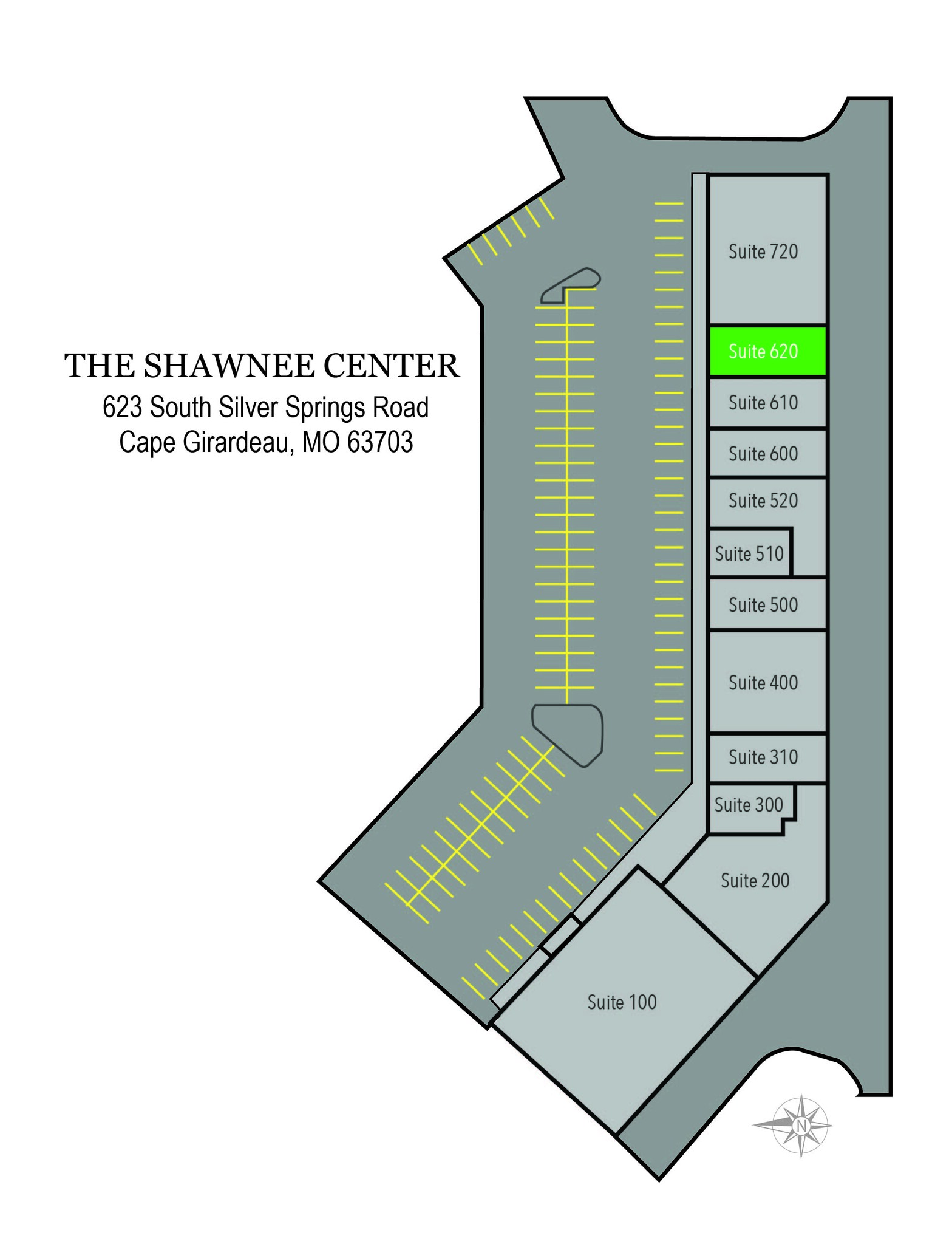 623 Silver Springs Rd, Cape Girardeau, MO for rent Site Plan- Image 1 of 1